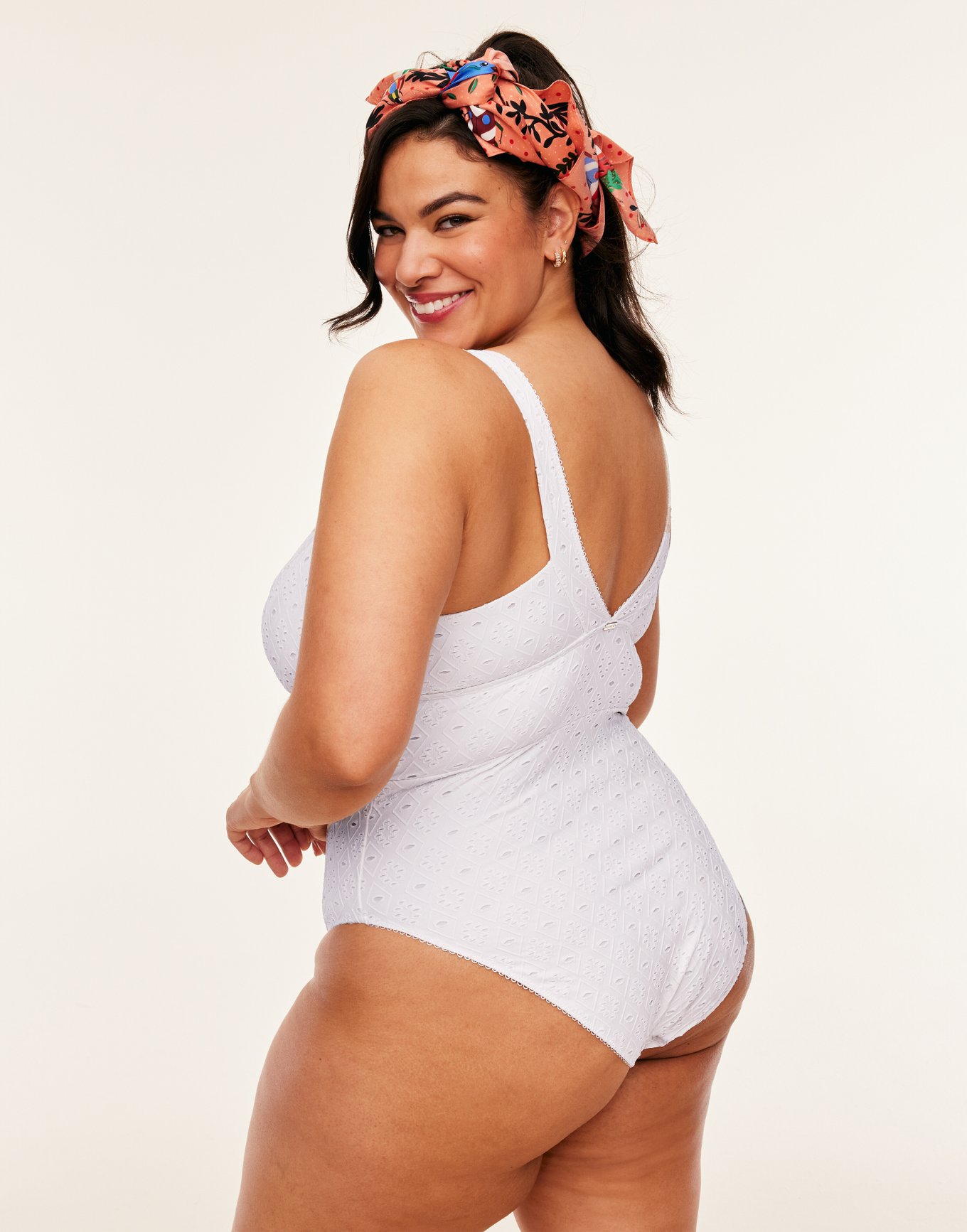 Melony White Plus One Piece 1X 4X Adore Me