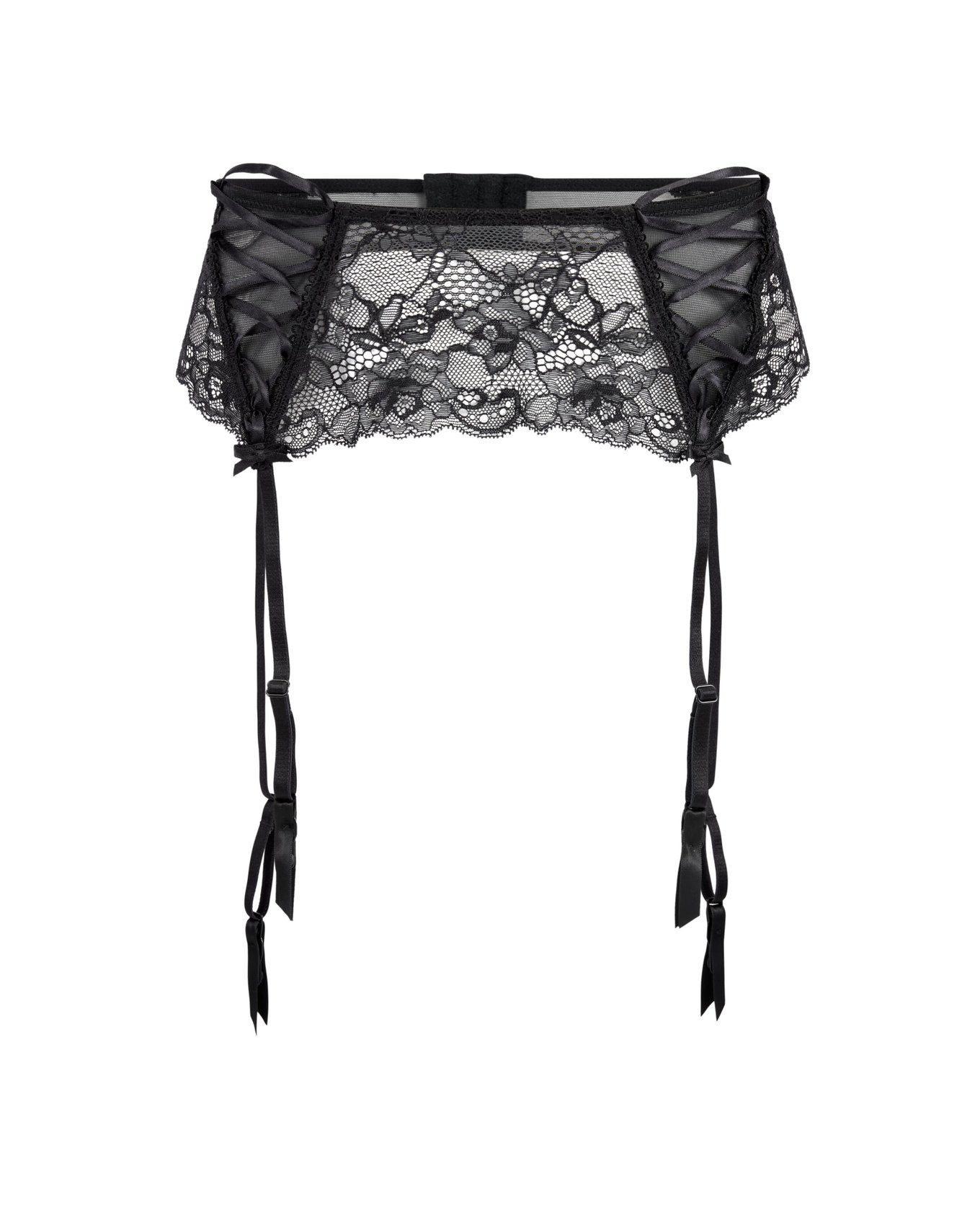 Enni Garter Black Garter Belt, XS-XL | Adore Me