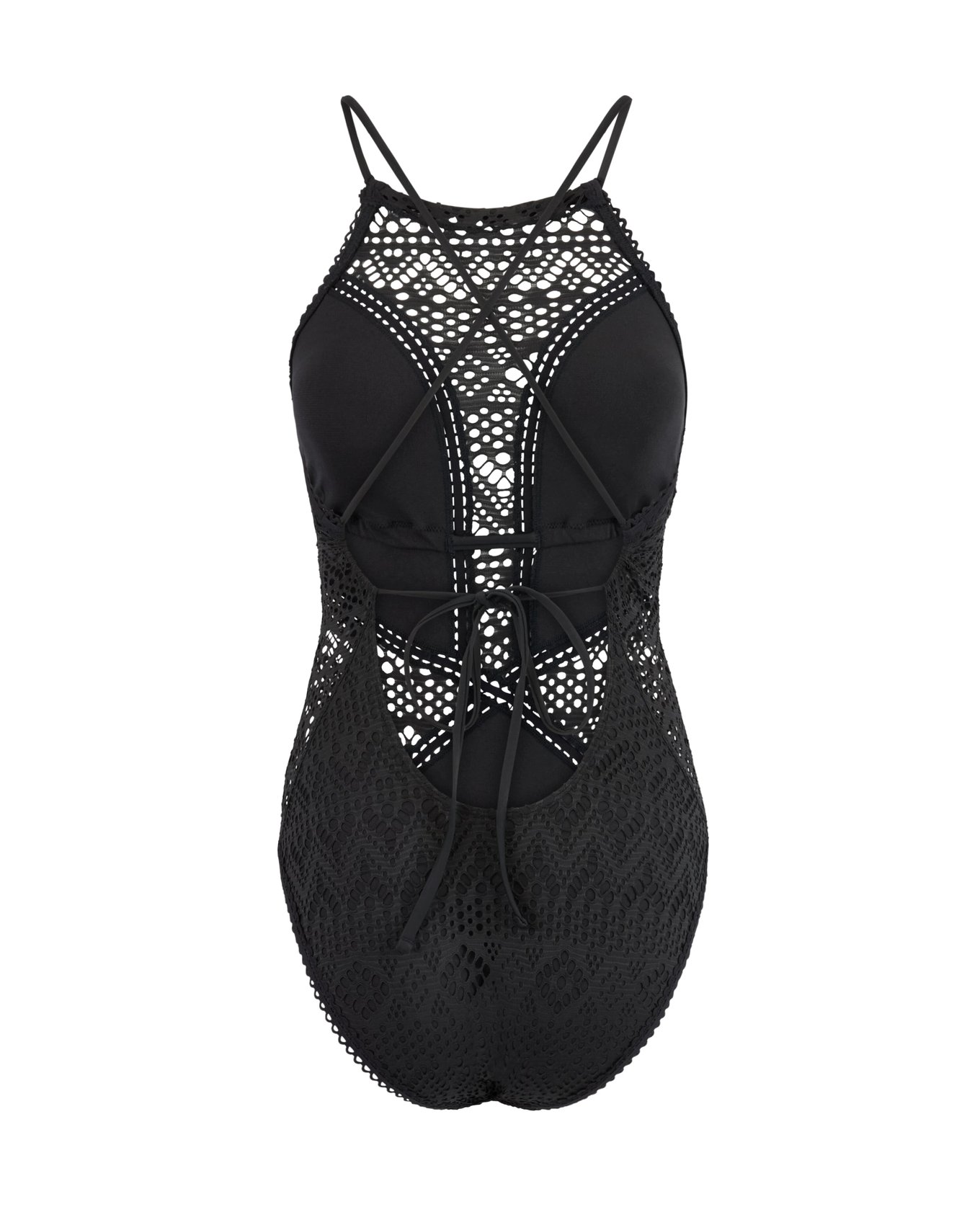 Margaret Black Plus One Piece, 1X-4X | Adore Me