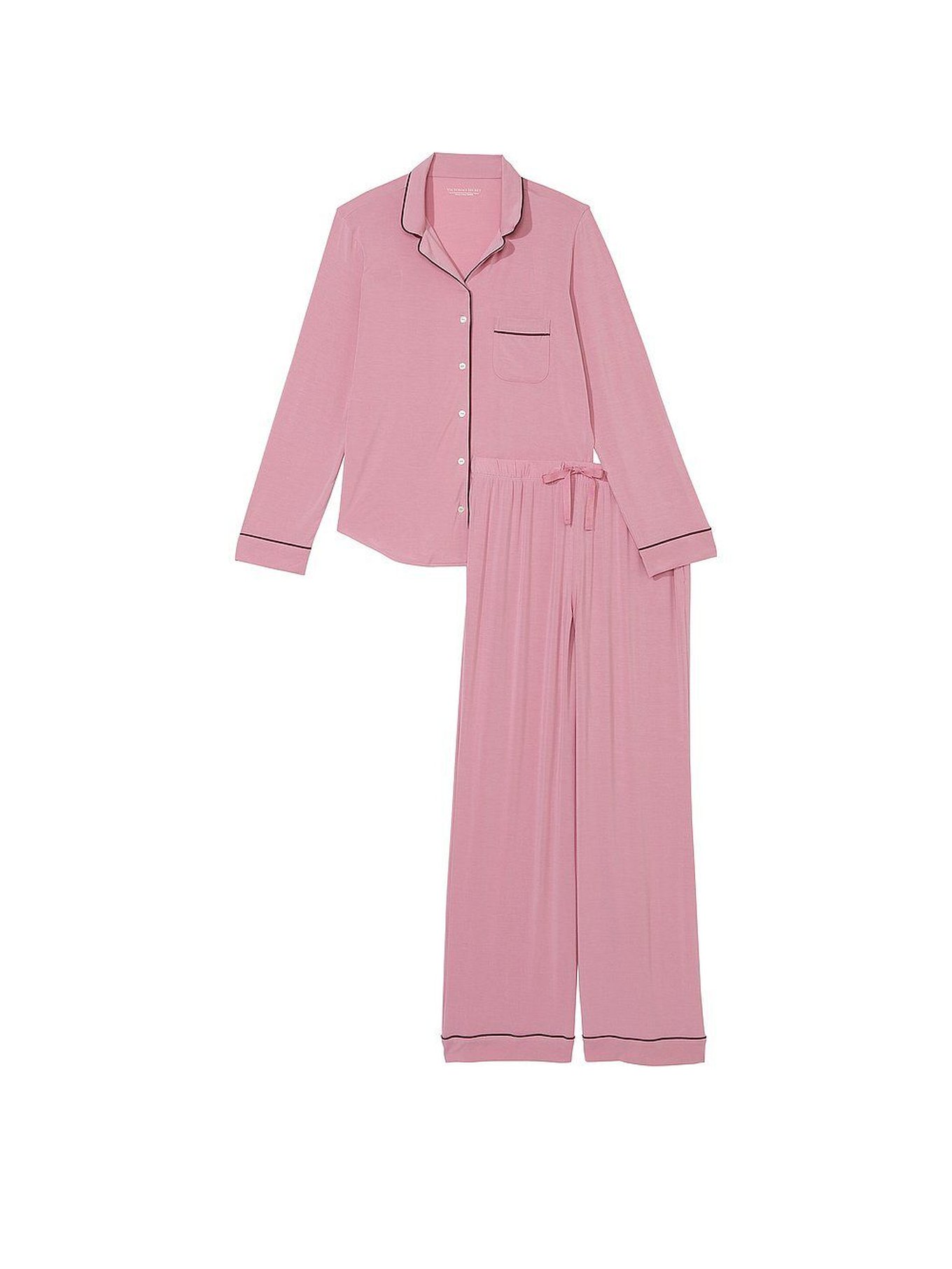 Victoria's Secret Modal Long PJ Pink