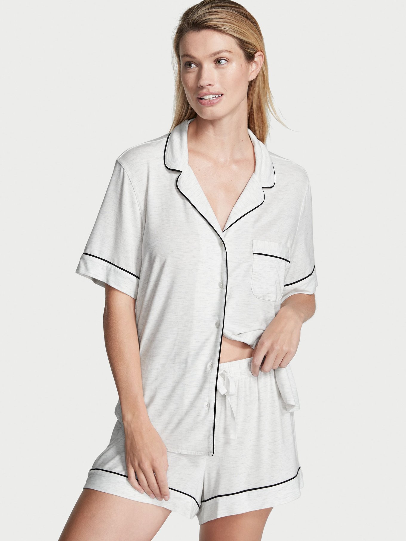 Victoria's Secret Modal Short PJ White