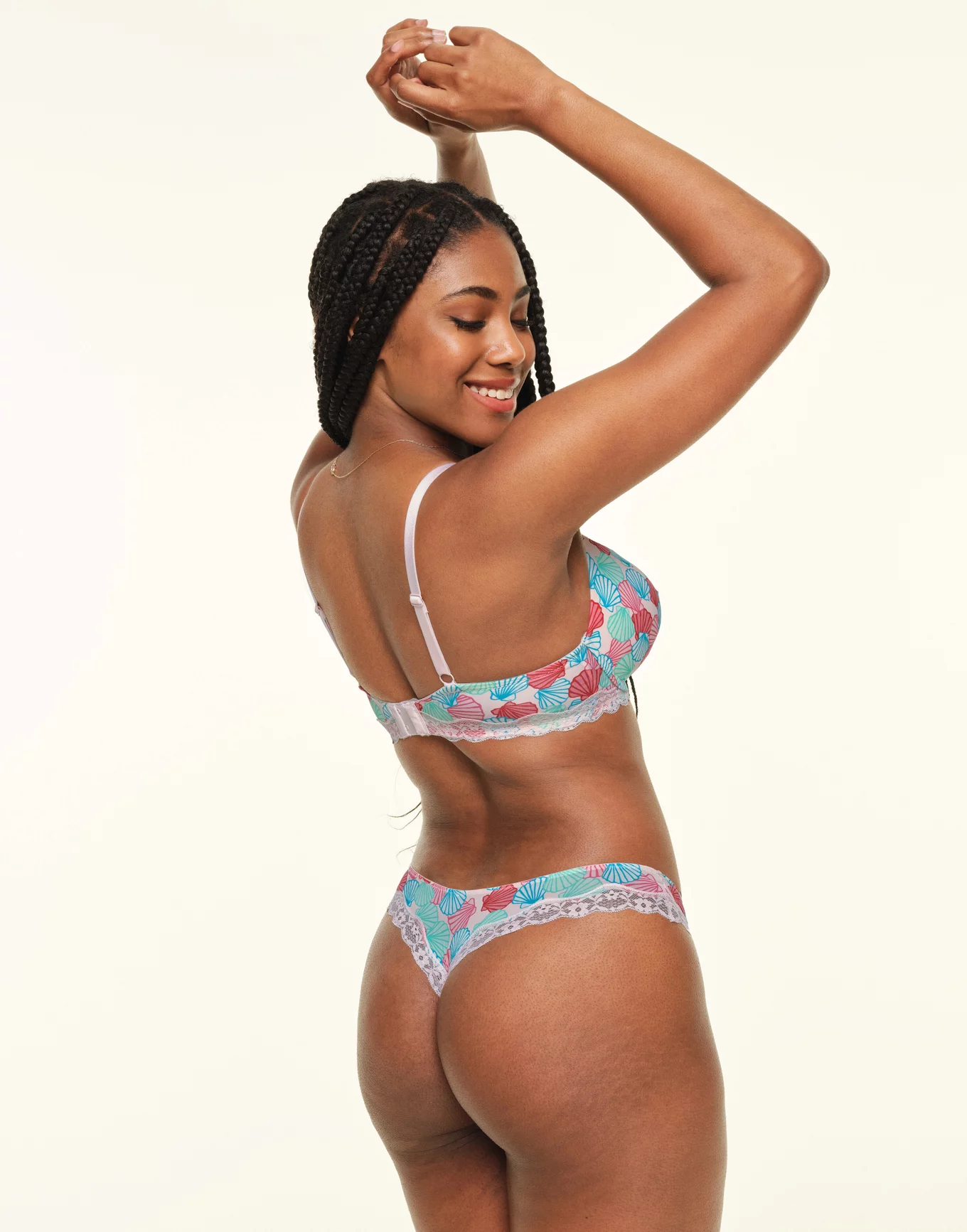 Shea Novelty Pink Wireless Push Up | Adore Me