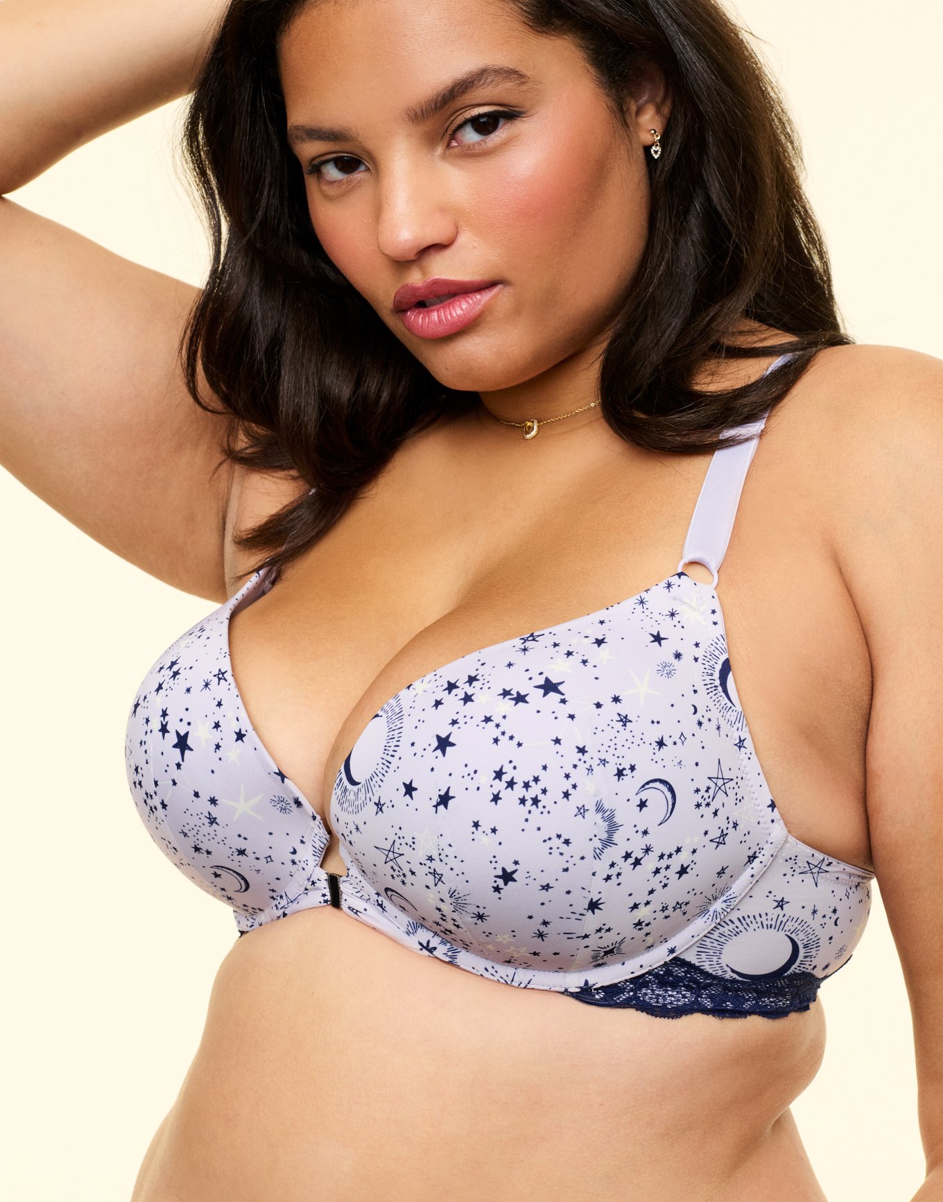 Alexis Novelty Purple Plus Contour Plunge, 38DD-46DDD | Adore Me