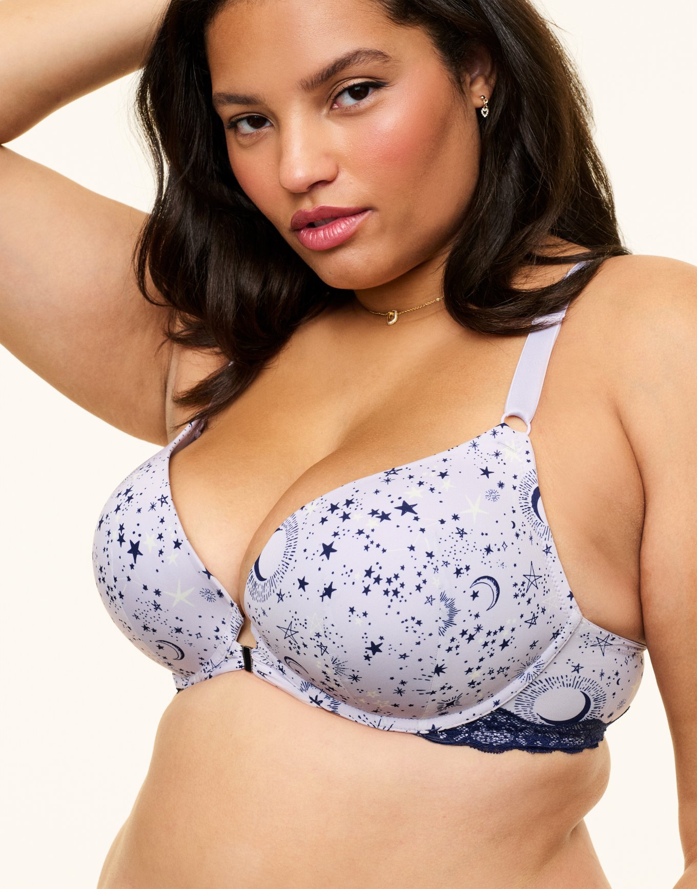 Alexis Novelty Purple Plus Contour Plunge, 38DD-44D | Adore Me