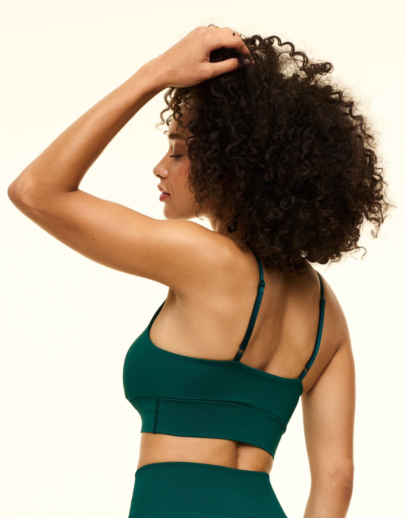 The Everyday Bralette Dark Green Seamless Contour Bralette XS XL Adore Me