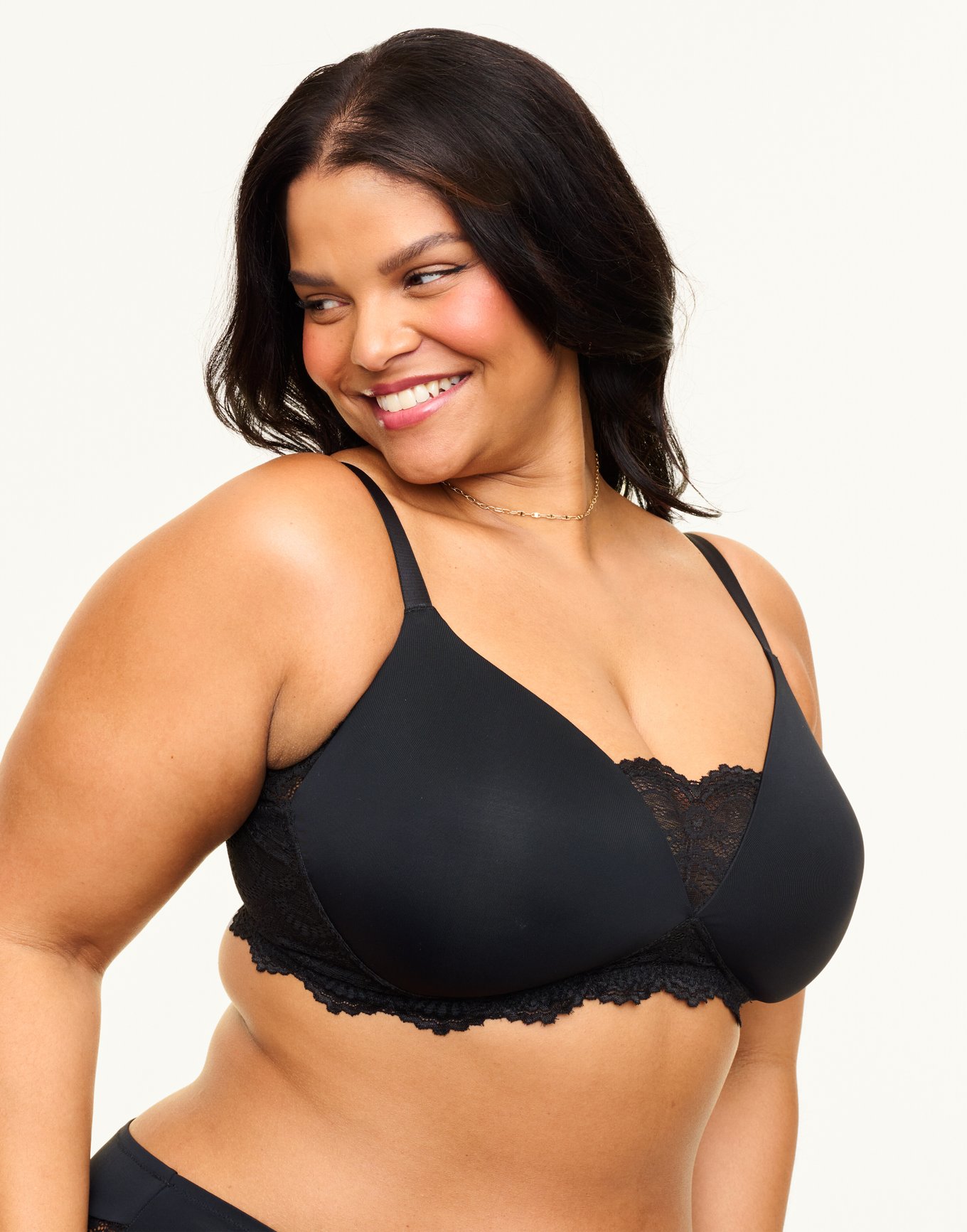 Jainey Black Contour Plunge 30D 38B Adore Me