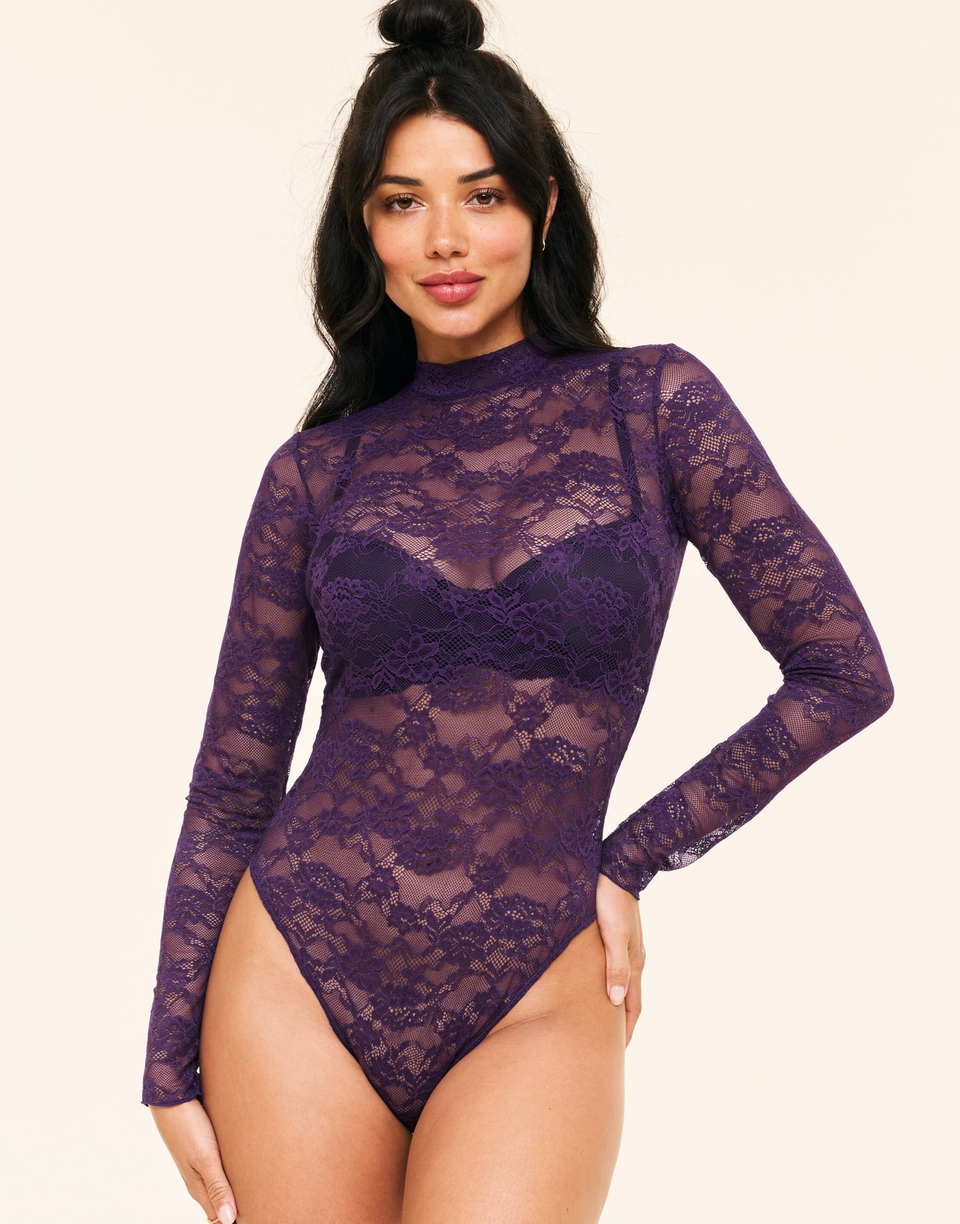Wiln LIBIDO - Purple Bodysuit
