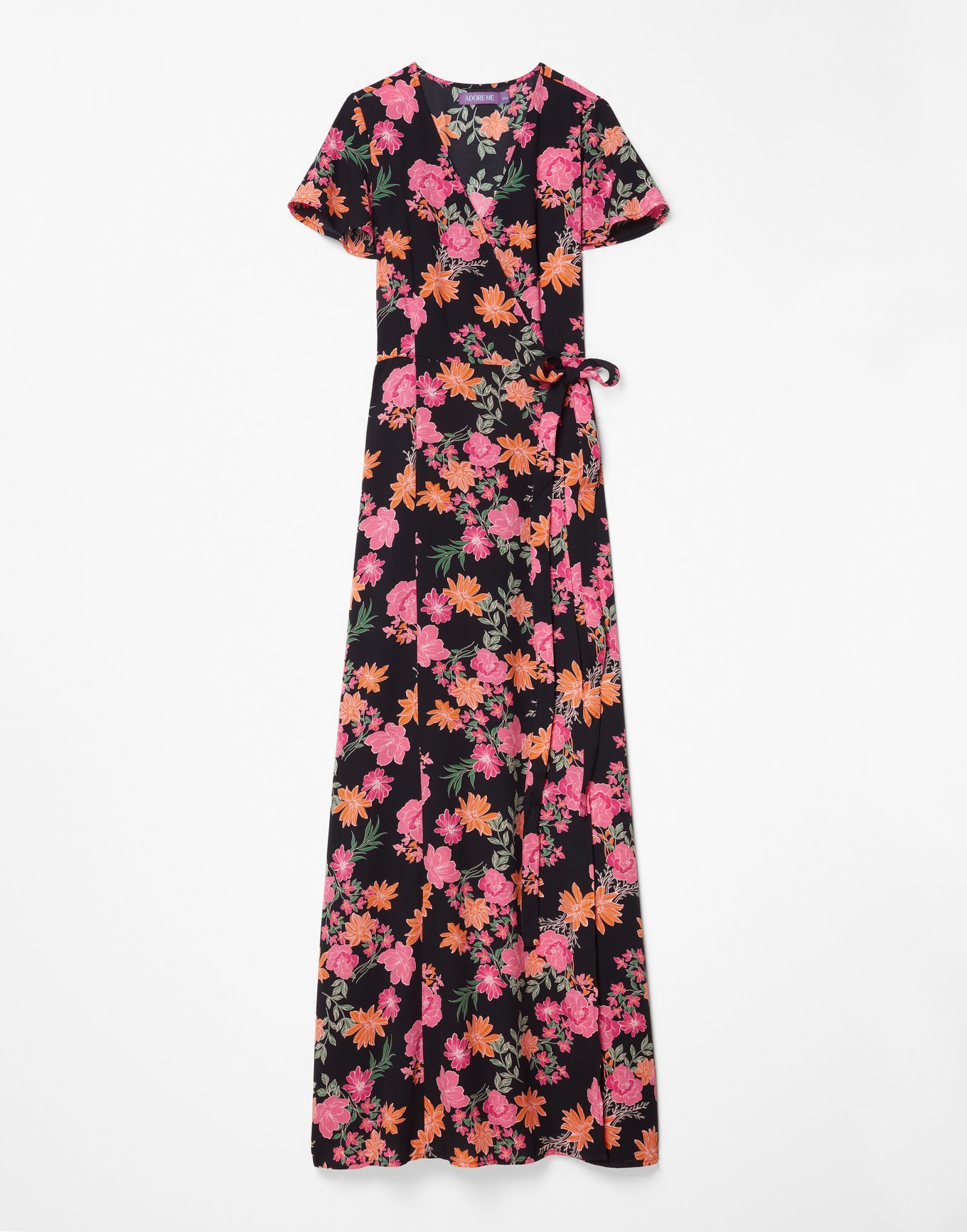 Floral Wrap Dress