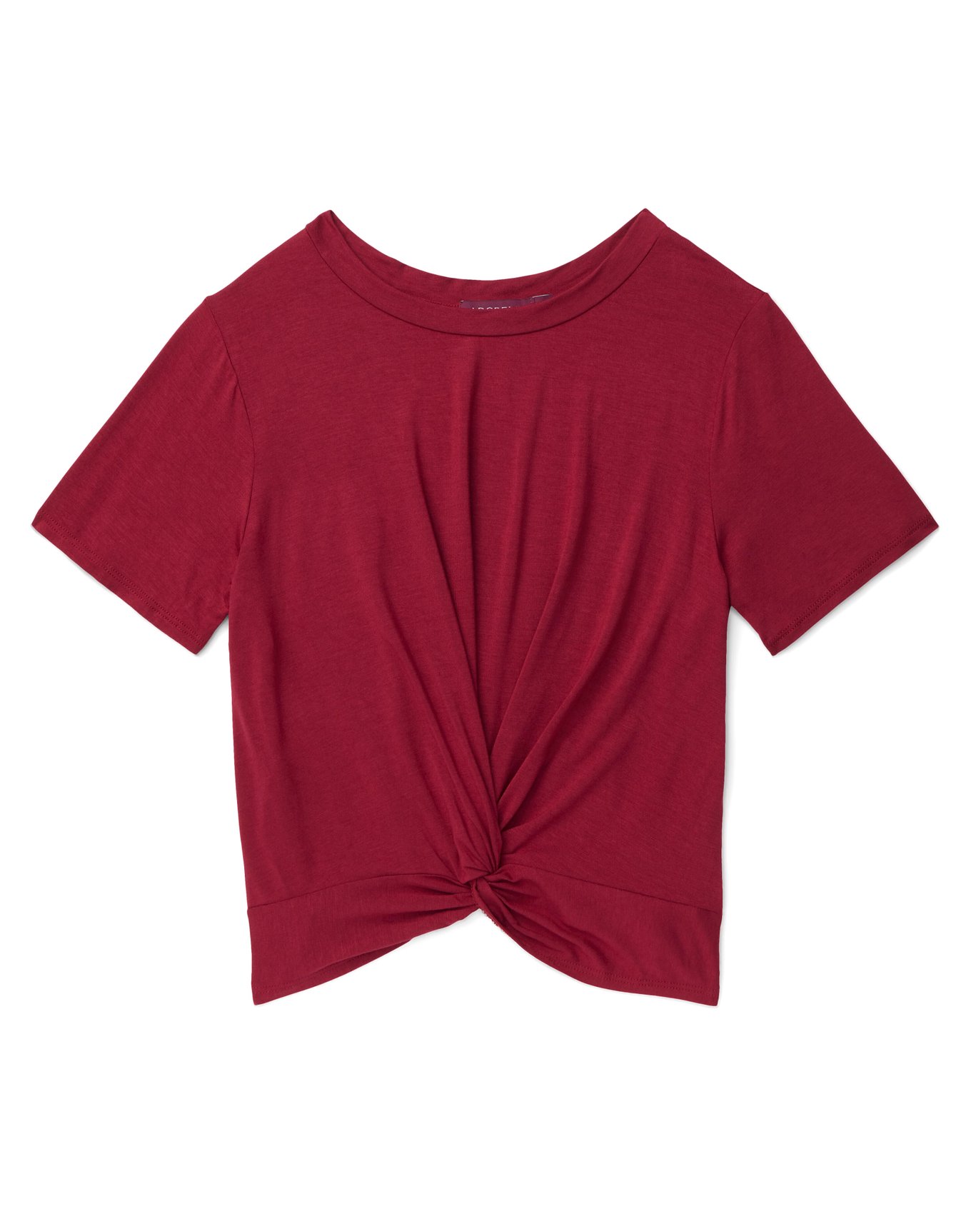 Front Tie Short Sleeve Top