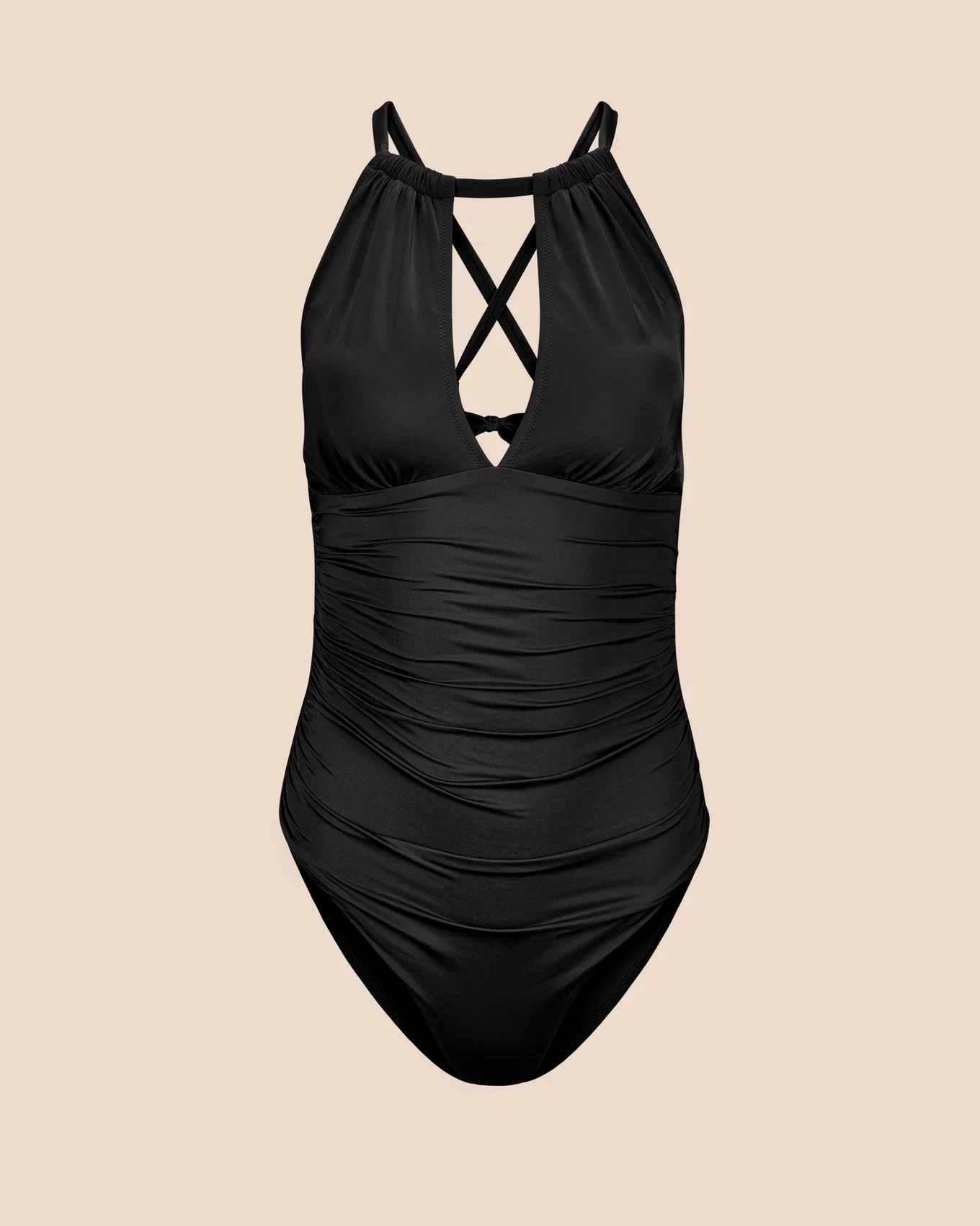 [グレースユー]25SS★Joan Shirring One-piece (Black)★ Joan Black One Piece, XS-XL | Adore Me