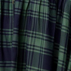 Fleur Dress Green Plaid