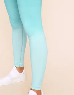 Lilah Ombre Full Legging Blue 2 Full length leggings, XXS-XL