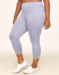 Lavender Purple Plus Size Leggings