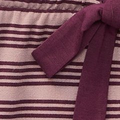 Lois Deauville Mauve/ Grape Wine YD Stripe