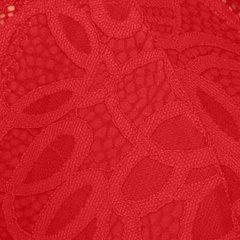 Rylan Halter Bralette Lined Flame Scarlet