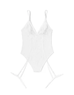 Adore Me Women's Clarisse Bodysuit Lingerie 1x / Bright White. : Target