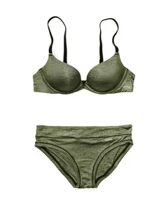 Analize Dark Green Push up plunge, 32DD-38DD