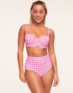 Vivien Balconette Bikini Top - Pink Blush - S8162