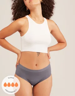 Mey Mood Series 49865 Women's Mini Briefs - Underwear with Deep Seat -  Breathable Material, Light grey-blend : : Fashion