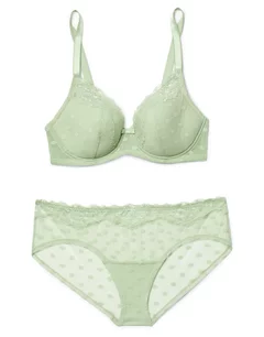 Amalee Medium Green Plus Contour Full Coverage, 38DD-46DDD