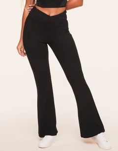 Donna Black Yoga Pant, XS-XL | Adore Me