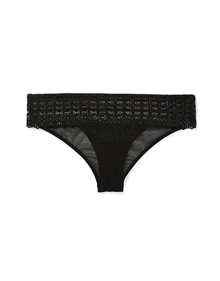 Nymphadora Cheeky Black panty bundle Model 1