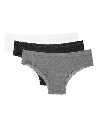 Leondra Cotton Pack Shortie Panties (Pack of 3) Multi- BBP