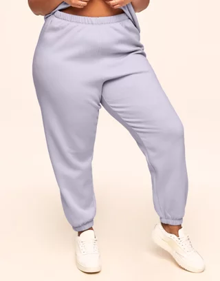 BrilliantMe Women's Casual Jogger Thick Sweatpants Cotton High
