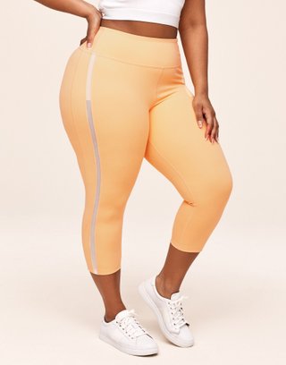 Cozy stretch french terry legging in seasonal colors | Primary.com