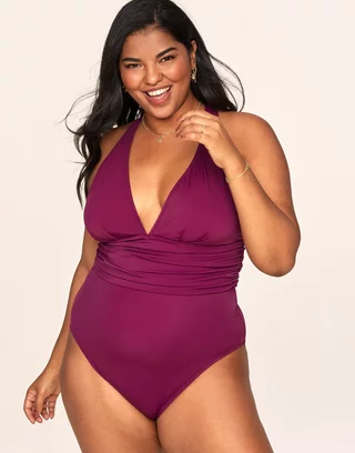 Adore Me Plus Size Evangeline Swimwear One-Piece - Macy's  Women's plus  size swimwear, Plus size swimwear, One piece swimwear