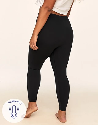 The Everyday Legging Black Plus legwear bundle Model 2