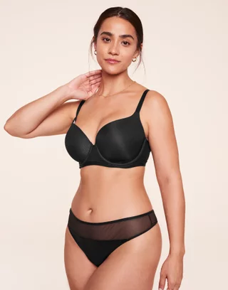 Semi-soft brown bra with delicate embroidery Gaia Elena Maxi 1107 buy at  best prices with international delivery in the catalog of the online store  of lingerie