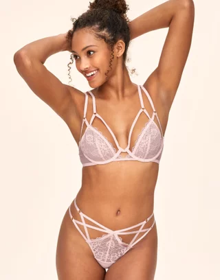 White Bra and Panties Sets, Bridal Collection
