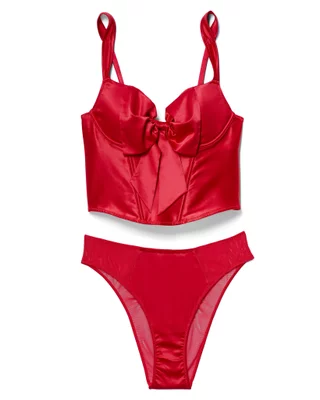 Sexy Red Lingerie Sets: Slips, Bodysuits, and Babydolls | Adore Me