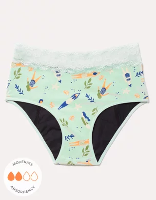 4Pcs Briefs for Womens Panties Patchwork Mid-Waist Hip-Lifting Cotton  Color-Block Underwear Bikini Underpants 