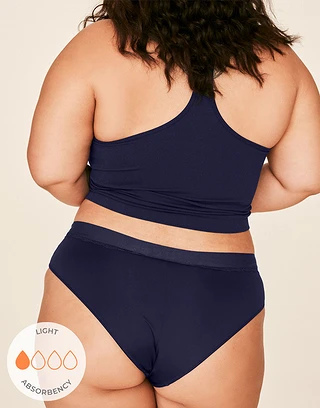 Cindy Cheeky Dark Blue 2 Plus panty bundle Model 2