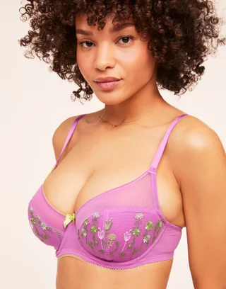 Victoria's Secret Logo Straps Mauve T-Shirt Lightly Lined Wireless Bra, 36D  Size undefined - $17 - From Jessica