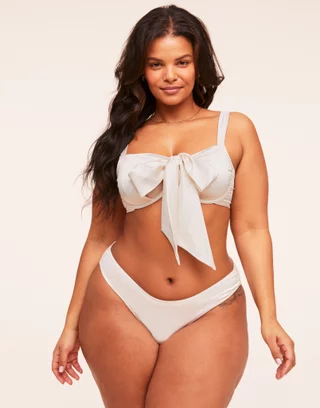 Buy Lunaire Women's Plus Size Santo Domingo Bra, Ivory, 34D at