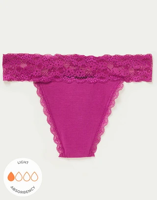 Lily Thong Dark Pink panty bundle Still 3