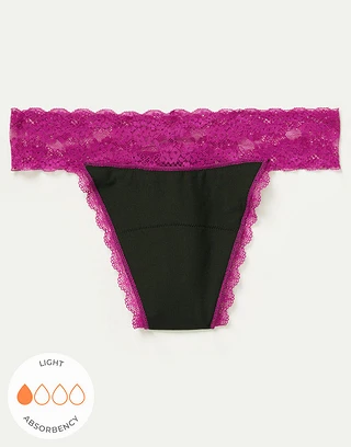 Lily Thong Dark Pink panty bundle Still 2