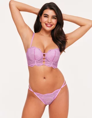 Buy online Laced Push Up Bra With Panty Set from lingerie for Women by  Gracit for ₹639 at 56% off