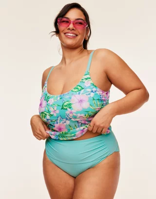 Women's New Plus Size Swimsuit 3 Piece Swimsuits for Women plus Size Swim  Suites Womens Large Bust Strapless Bathing Suit Tops plus Size Swim Dress  4x