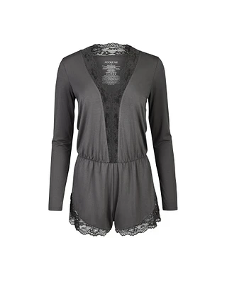 Charlotte Dark Gray sleepwear bundle Still 2