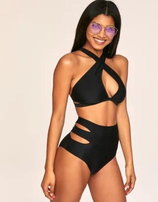 Demi Black Plus Bikini Set 1X 4X Adore Me