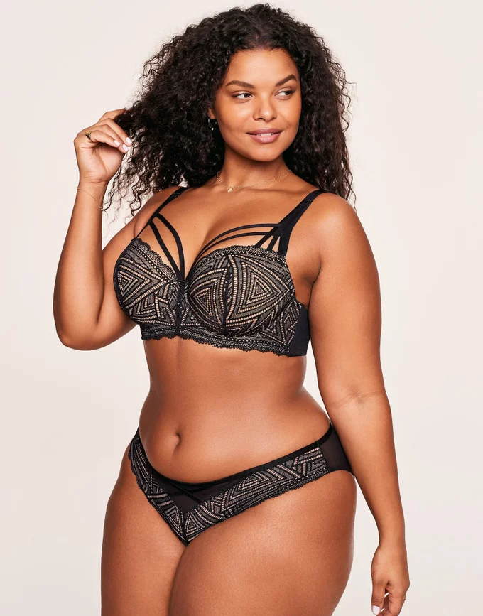 Adore Me | Sexy Lingerie for Women | Kimmy Push-Up Balconette Bra | Lace &  Strappy Details | Available in 32A–38DD : : Everything Else