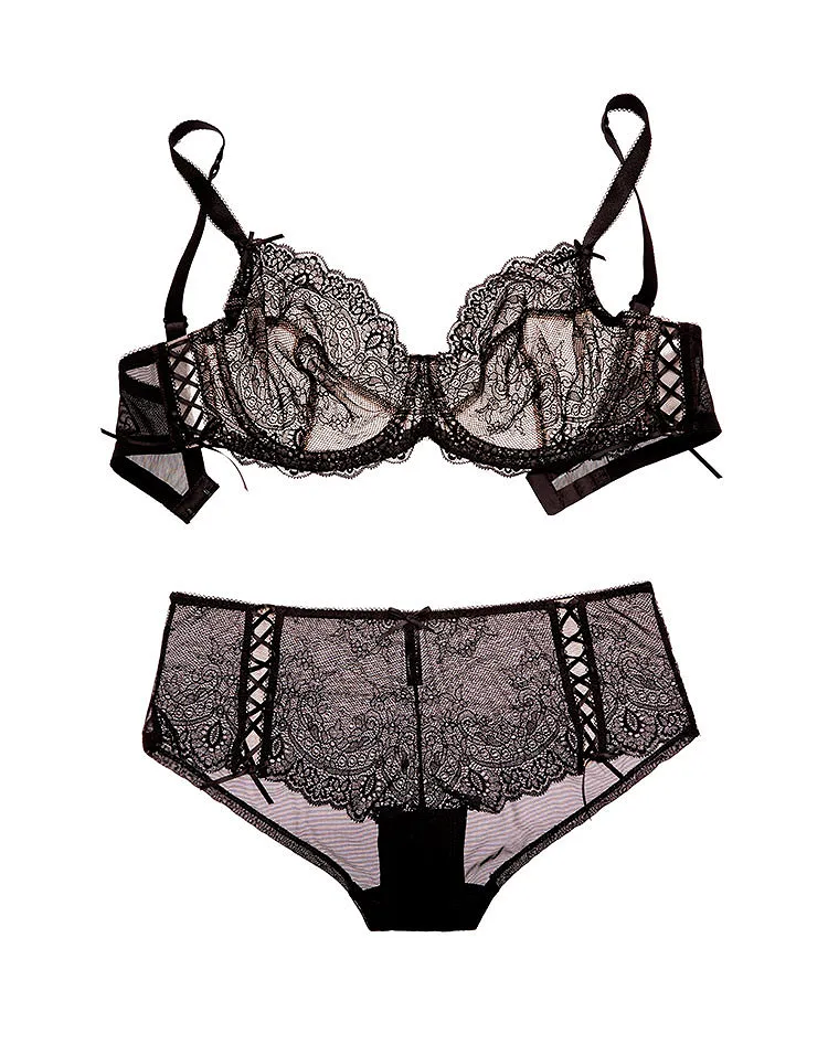 Loretta Black 2 Unlined bra bundle Still 1
