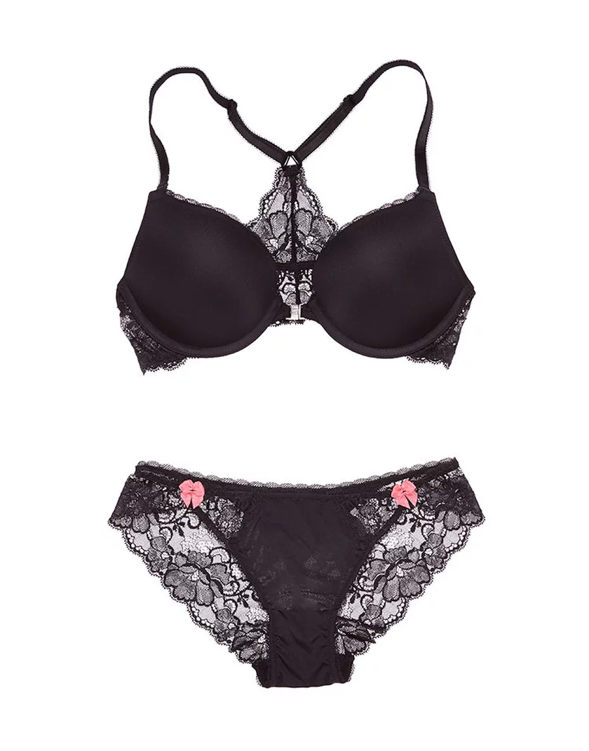 Lidia Black 2 Push Up bra bundle Still 1