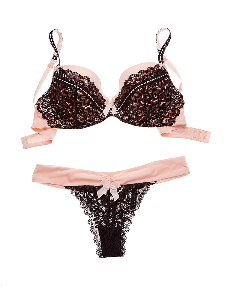 Aimelee Medium Beige 2 Push Up bra bundle Still 1