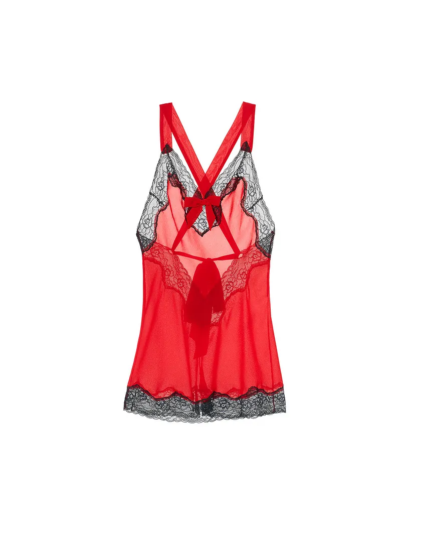 Lilith Dark Red lingerie bundle Still 3