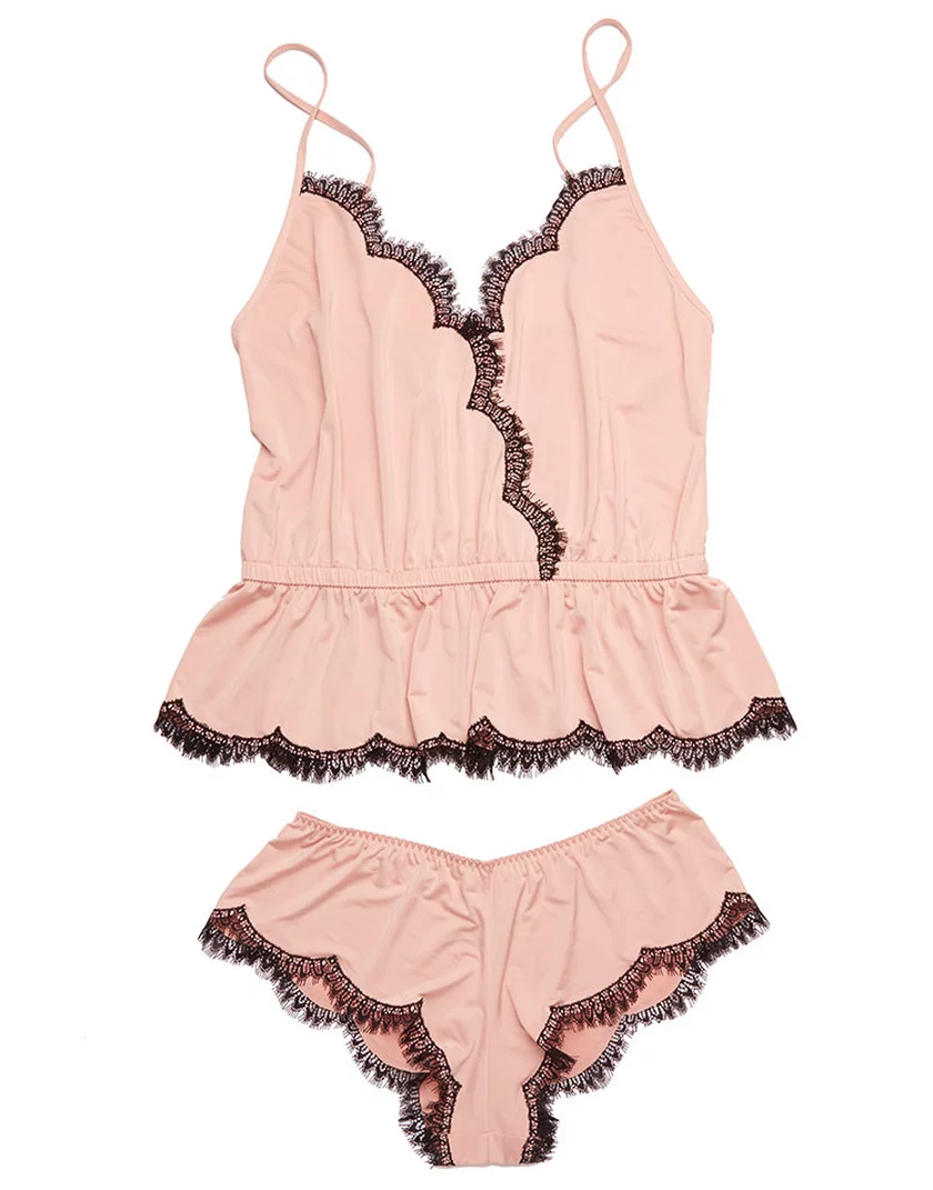 Krystyna Medium Beige Plus lingerie bundle Model 4